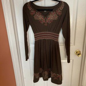 Stetson embroidered dress